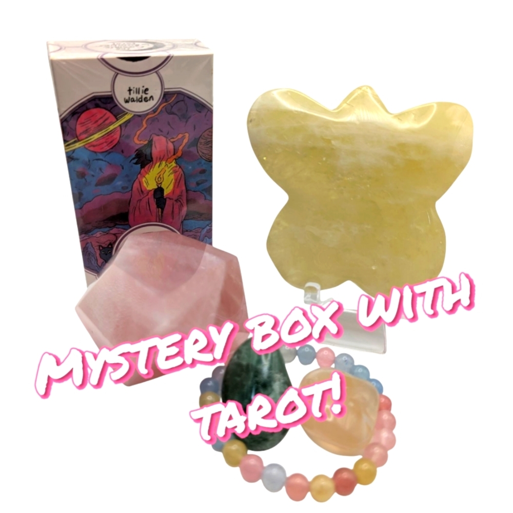 Tarot And Crystal Mystery Box
